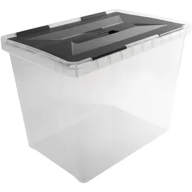 sunware perfectly organised Aufbewahrungsbox 49,4 x 32,3 x 36,3 cm 1-tlg. transparent