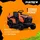 FUXTEC Rasentraktor FX-RMT84M, 83 cm Schnittbreite, schwarz