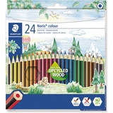 Staedtler Noris colour 185 Buntstifte farbsortiert, 24 Stück(e)