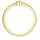 Eastside Solitärring "ES2007" Gr. 52, gold (gelbgold), Fingerringe, Damen, 52, Edelstahl, 1,4mm