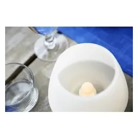 Duni Kerzenhalter Moody Maxi 123 x Ø 129 mm Weiß,