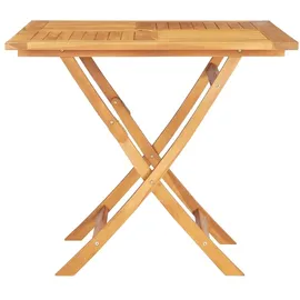 vidaXL Gartentisch Klappbar 85 x 85 x 76 cm Braun