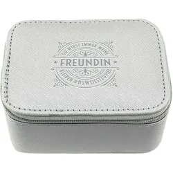 H&H Schmuckbox Metallic Freundin