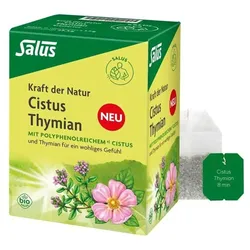 Cistus Thymian Kräutertee Bio Salus 15 St