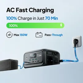 Bluetti Elite 10 Mini-Powerstation 0,128 kWh