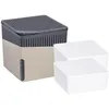 Luftentfeuchter WENKO Modell Cube, beige, B:16,5cm H:15,7cm T:16,5cm, Luftentfeuchter, mit 2 x 1000 g Entfeuchter-Blöcken