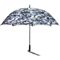 Regenschirm JuCad grau|camouflagefarben|grau No Size