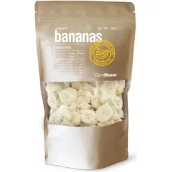 GymBeam Lyophilized Bananas gefriergetrocknete Früchte 100 g