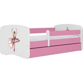 raumhirsch furniture Kinderbett Raumhirsch 80 x 180 cm Holzwerkstoff rosa