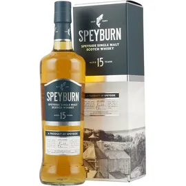 Speyburn 15 Jahre 46% vol 0,7 l Geschenkbox