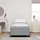 vidaXL Boxspringbett 100 x 200 cm Hellgrau
