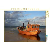 Calvendo Hölzernes Fischerboot Puzzle