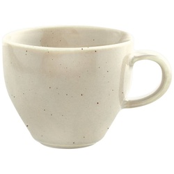 Kahla Tasse Homestyle Milchkaffeetasse 0,30 l, Porzellan, Handglasiert, Made in Germany beige
