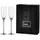 Eisch exklusiv Champagner 2er Set Weingläser, silber
