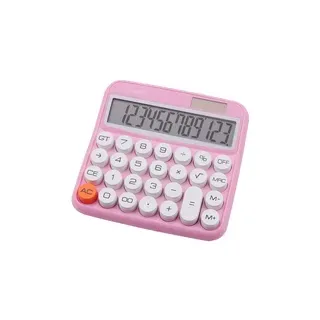 GENIE Tischrechner 612P pink