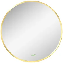 kleankin Badspiegel Ø50 cm Badezimmer, Badezimmerspiegel, Badspiegel
