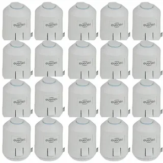 Evenes Stellantrieb Fußbodenheizung 230V stromlos geschlossen M30x1,5 VA80 30 Stück