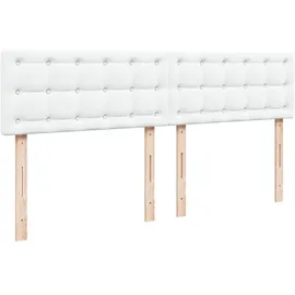 vidaXL Boxspringbett 180 x 200 cm Weiß