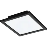 EGLO LED-Deckenleuchte Zigbee Salobrena-Z Eckig Weiß Schwarz 15,3 W