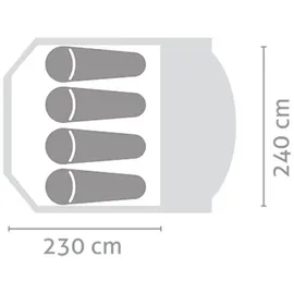Salewa Alpine Hut IV cactus/grey
