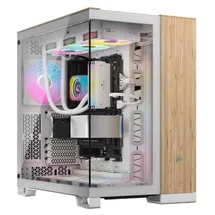 Corsair 6500X white bamboo wood