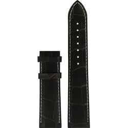 Tissot - Leder Tissot Tradition Lederband Braun 20/18mm, Ohne Schnalle T610031126 - alligator-prägung,braun,rind