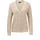GOLDNER Langarm Strickjacke mit V-Ausschnitt Braun 48