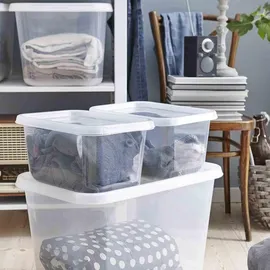 SmartStore Aufbewahrungsbox BasicBox 38 x 27 x 20 cm 1-tlg. transparent