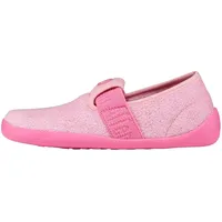 Affenzahn Hausschuh Vegan Dreamy rutschfest, mit Gummizug, flexibel, leicht für Kindergarten und Kita Größe 21-32 Einhorn - Pink - 30 EU