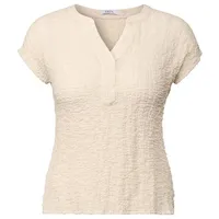 Cecil Kurzarmbluse beige L