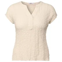 Cecil Kurzarmbluse beige L