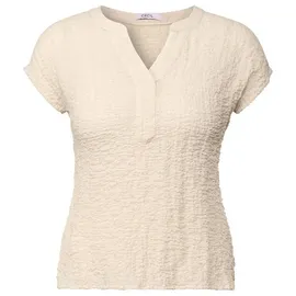 Cecil Kurzarmbluse beige L