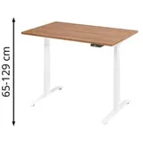 baselite Schreibtisch BaseLite Nussbaum / Weiß