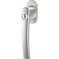 Roto Fenstergriff ROTOLINE - Sperrzylinder, 100 Nm - silber eloxiert