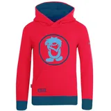 TROLLKIDS Troll Kapuzenpullover - Spicy Red / Dolphin / Petrol - 92 cm