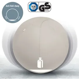 Leitz Sitzball Grau 75 cm