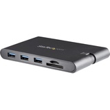 Startech StarTech.com USB-C Multiport Adapter mit HDMI und VGA - Mac und Windows - 3x USB 3.0 - SD micro SD - PD 3.0 - MacBook Pro USB C Adapter