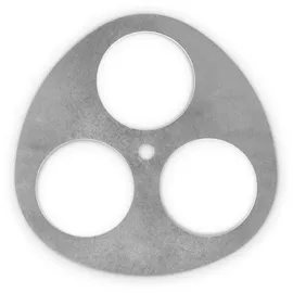 Petromax Dreibein Ring groß Ø 14,7 cm Edelstahl grau