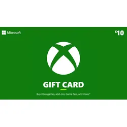 Xbox Live-Geschenkkarte 10£