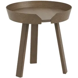 Muuto Around Beistelltisch, dunkelbraun
