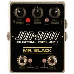 Mr Black Pedals Digital Delay Effect Pedal