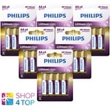 Philips 24 Philips Lithium Ultra Aa batteries Mignon FR6 1.5V blister 4BL Exp 2032 Neu