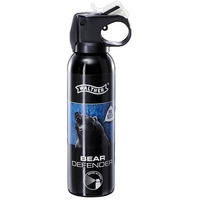 Walther ProSecur-Bear Defender-Sehr Starkes Tierabwehr-Spray-Konischer Strahl-Inhalt: 225 ml, Schwarz, M