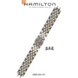 Hamilton Metall Jazzmaster Band-set Edelstahl H695.323.101 - Zweifarbig