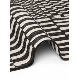 Ted Baker Barkham Wendeteppich 120 x 170 cm Schwarz/Weiß
