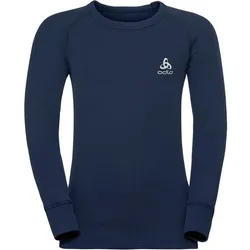 ODLO Kinder Funktionsunterhemd Langarm, diving navy, 140