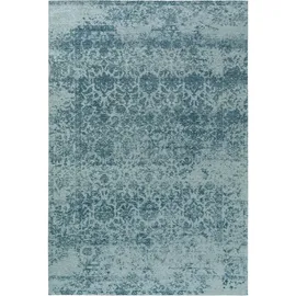 benuta Pop Flachgewebeteppich, Blau, Textil, Patchwork, Rechteckig, 195x285 cm Oeko-Tex® Standard 100, für Fußbodenheizung geeignet, Teppiche - Böden, Teppiche, Flachgewebe-Teppiche