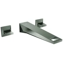 Grohe Allure Brilliant 3-Loch-Waschtisch-Wandbatterie Hard Graphite