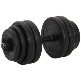 vidaXL Hantel 1 Stk. 15 kg