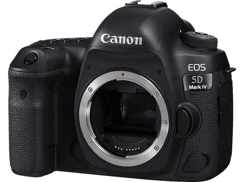 CANON EOS 5D MARK IV Gehäuse Spiegelreflexkamera, 30,4 Megapixel, Touchscreen Display, WLAN, Schwarz